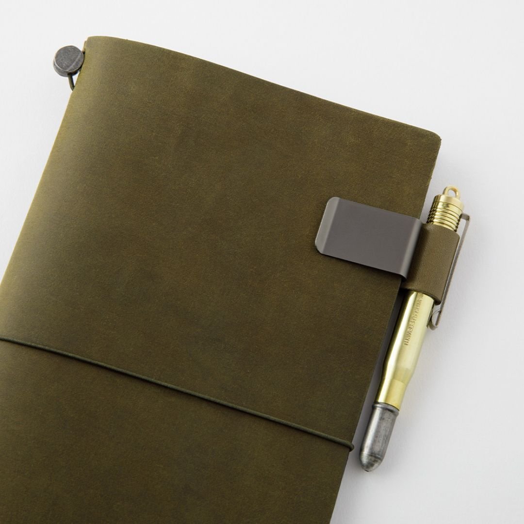 TRAVELER's notebook Pen Holder Olive 016 M - TRAVELER'S COMPANY