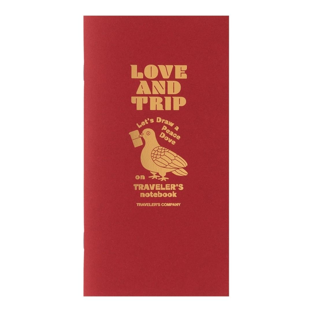 TRAVELER'S notebook Standard Size Refill Love and Trip - TRAVELER'S COMPANY