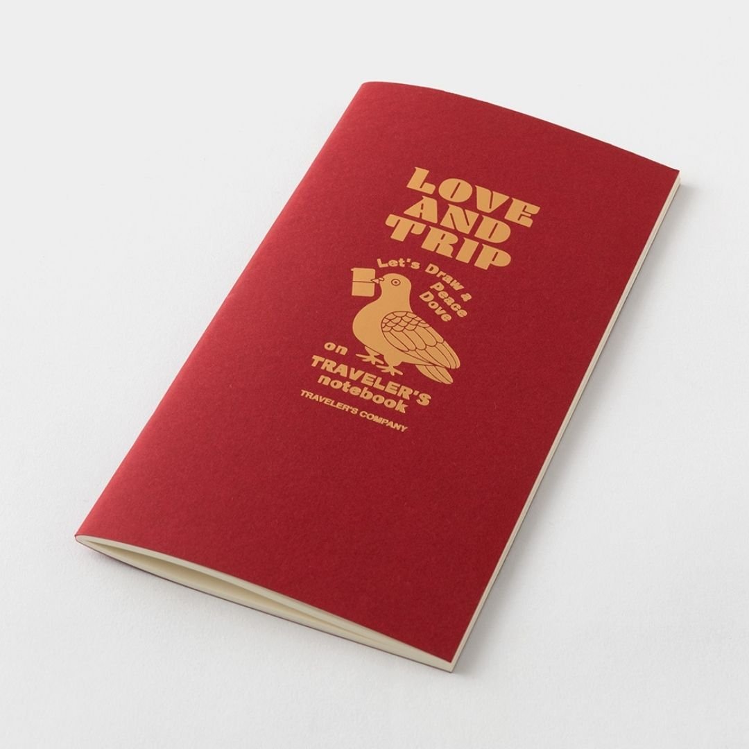 TRAVELER'S notebook Standard Size Refill Love and Trip - TRAVELER'S COMPANY