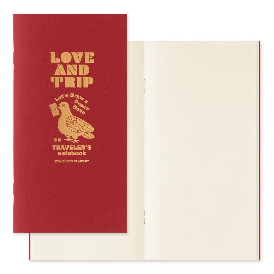 TRAVELER'S notebook Standard Size Refill Love and Trip - TRAVELER'S COMPANY
