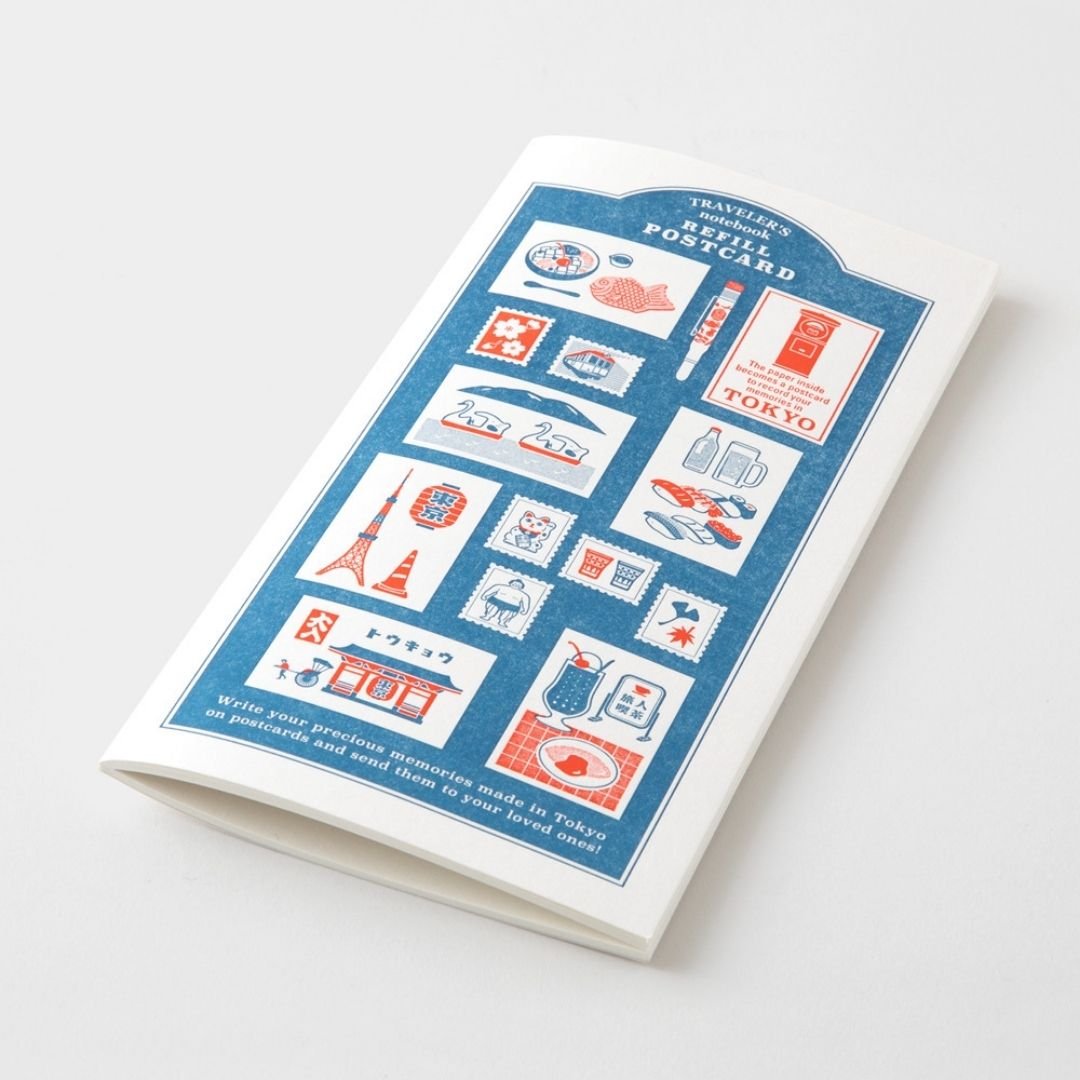 TRAVELER's notebook Standard Refills Tokyo Postcards - TRAVELER'S COMPANY