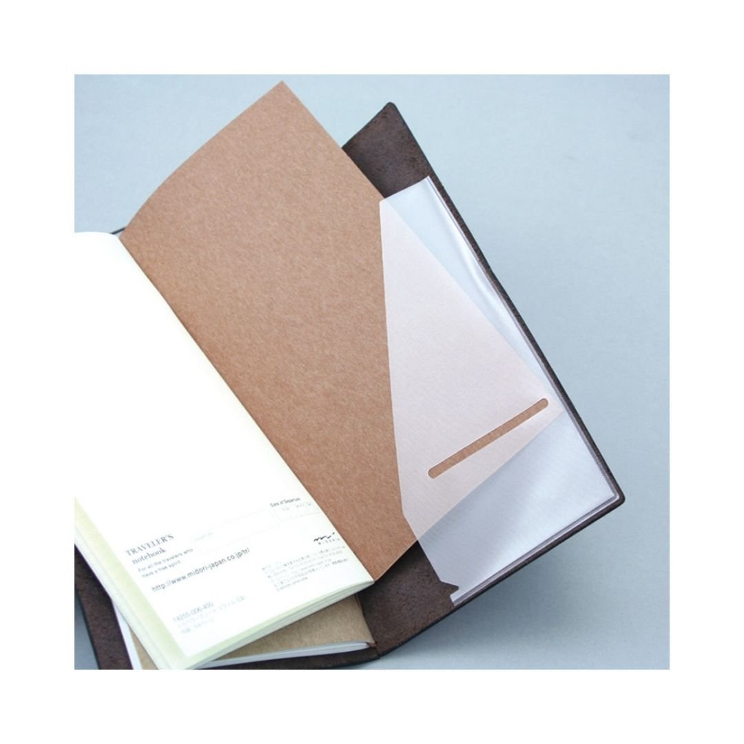 TRAVELER's notebook Standard Refills 006 Pocket Sticker L - TRAVELER'S COMPANY