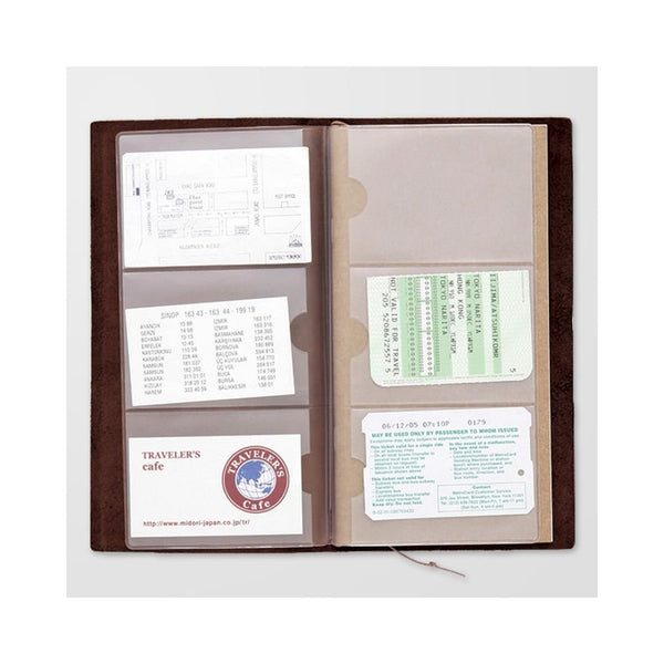 TRAVELER's notebook Standard Refills 007 Card File - TRAVELER'S COMPANY
