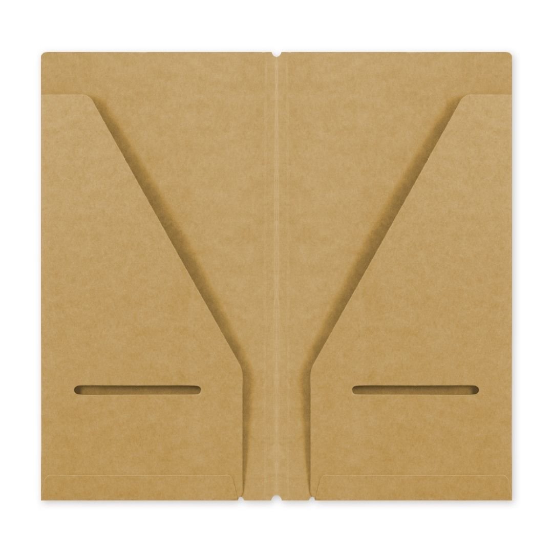 TRAVELER's notebook Standard Refills 020 Kraft Paper Folder - TRAVELER'S COMPANY