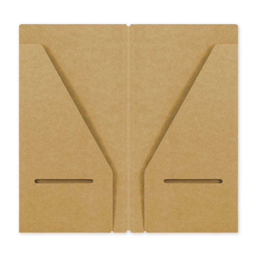 TRAVELER's notebook Standard Refills 020 Kraft Paper Folder - TRAVELER'S COMPANY