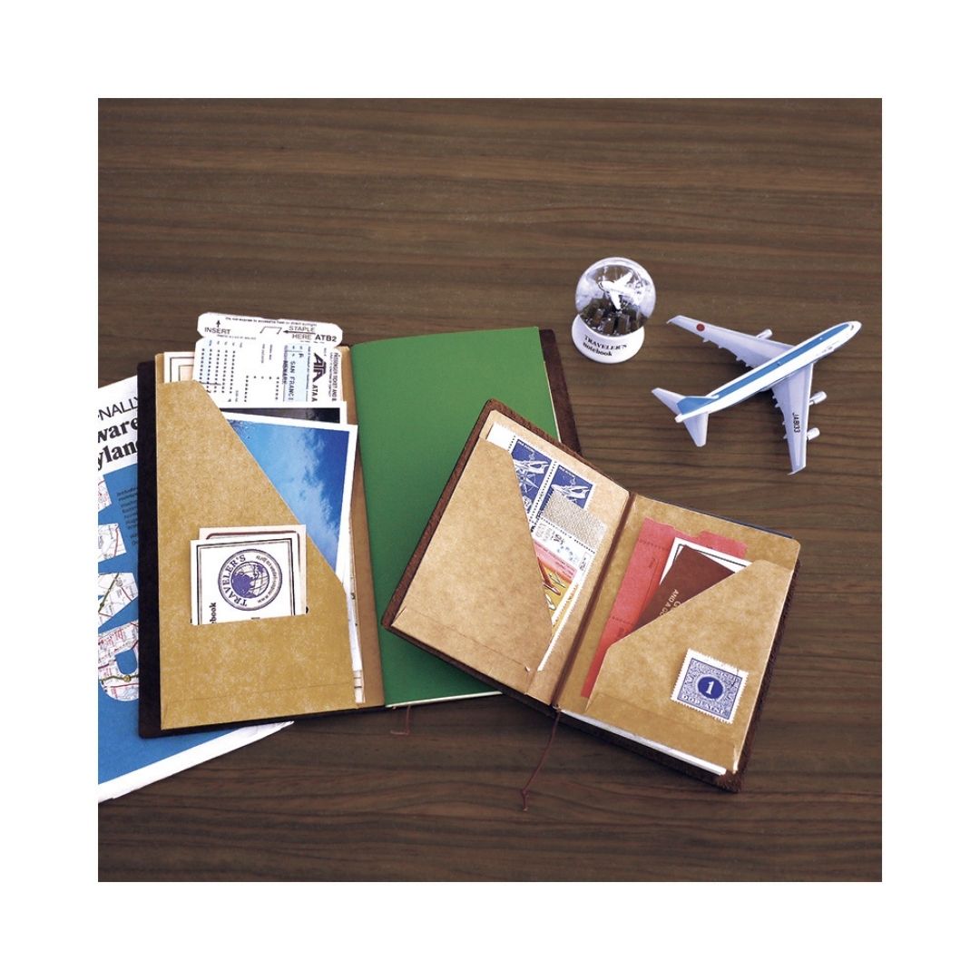 TRAVELER's notebook Standard Refills 020 Kraft Paper Folder - TRAVELER'S COMPANY