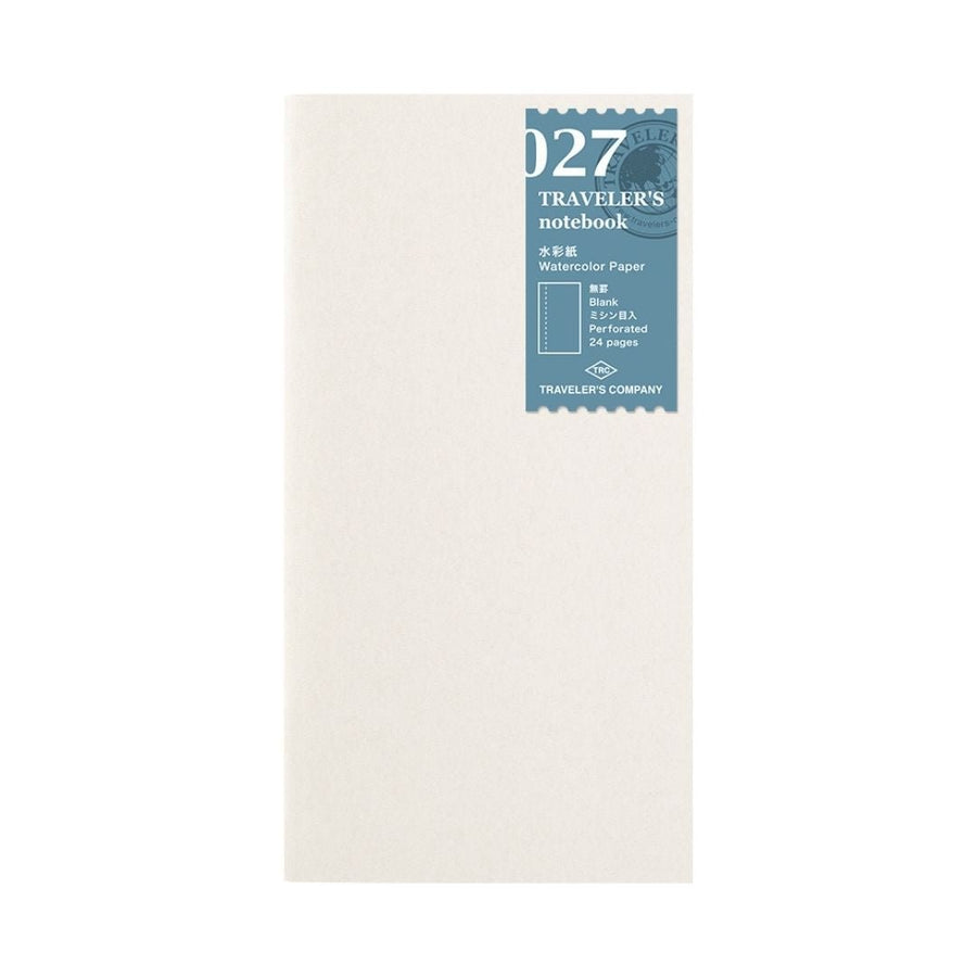 TRAVELER's notebook Standard Refills 027 Watercolour Paper - TRAVELER'S COMPANY