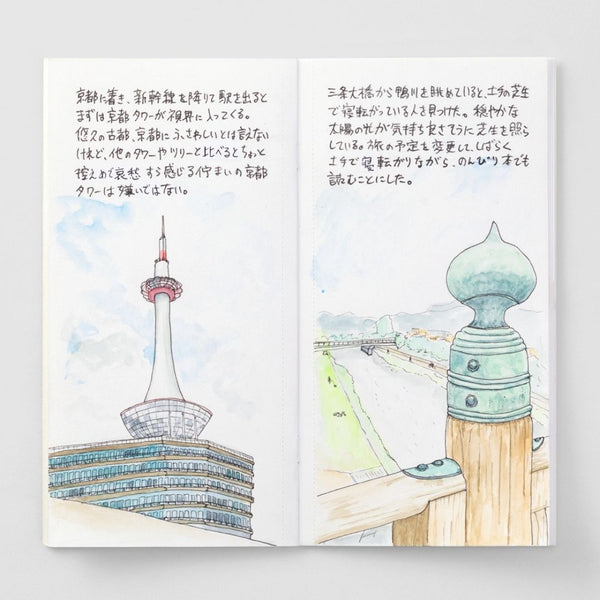 TRAVELER's notebook Standard Refills 027 Watercolour Paper - TRAVELER'S COMPANY