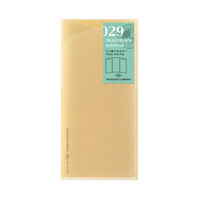 TRAVELER's notebook Standard Refills 029 Three - fold File - TRAVELER'S COMPANY