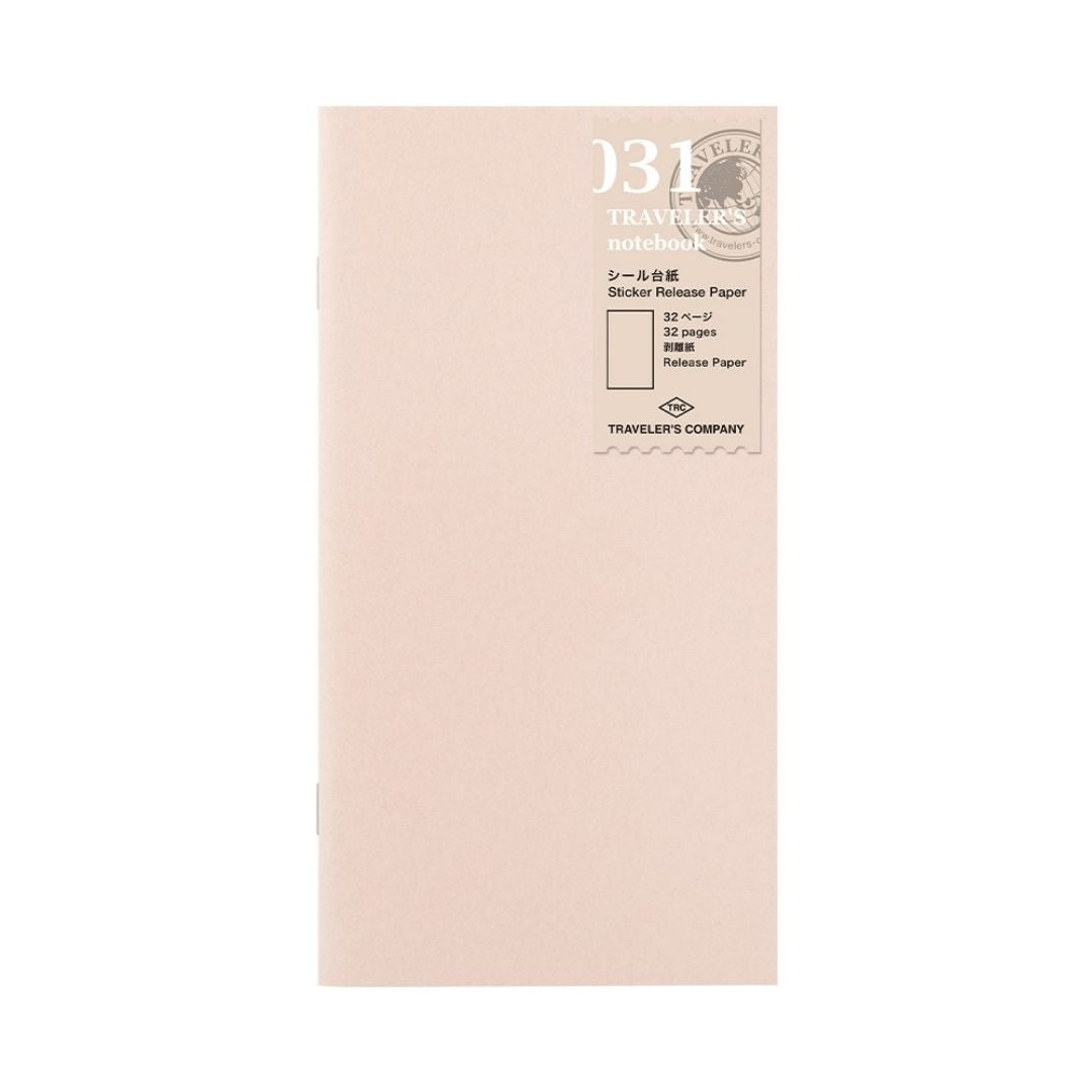 TRAVELER's notebook Standard Refills 031 Sticker Release Paper - TRAVELER'S COMPANY