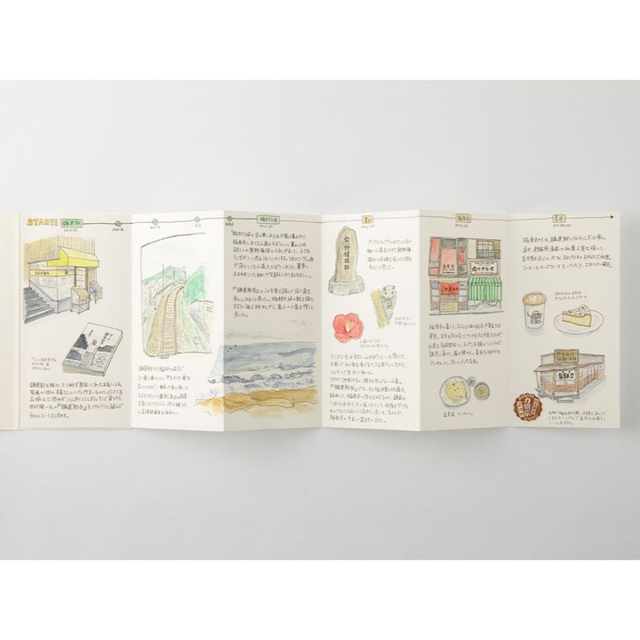 TRAVELER's notebook Standard Refills 032 Accordion Fold Paper - TRAVELER'S COMPANY