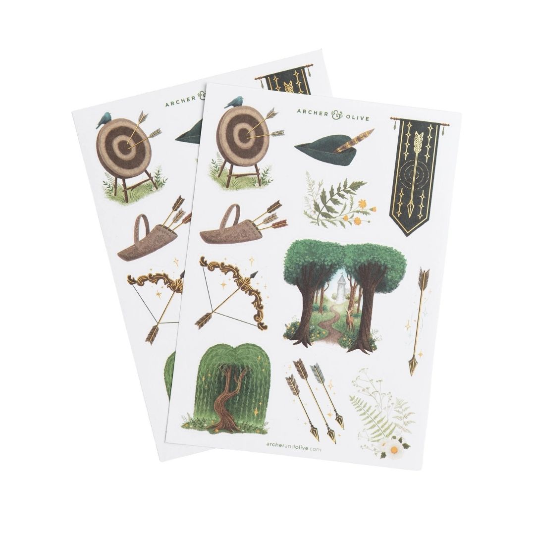 The Archer Sticker Set