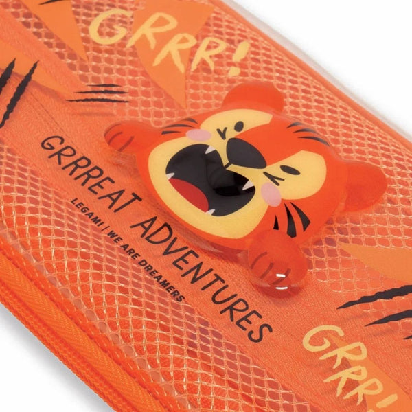 Tiger Wonderwow Pencil Cases - Legami - Under the Rowan Trees