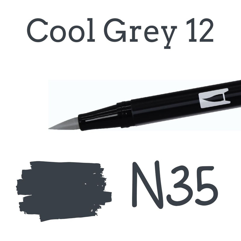 Tombow ABT Dual Brush Pen-Pens-Tombow-Black