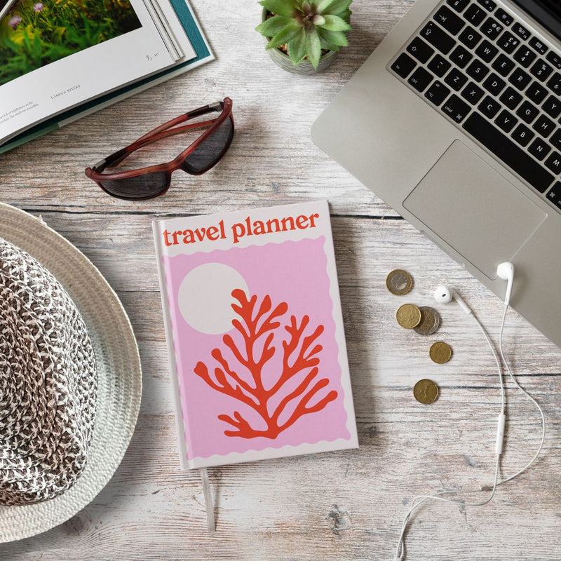 Travel Planner - Adventure Journal-Notebooks-Yop & Tom-Red