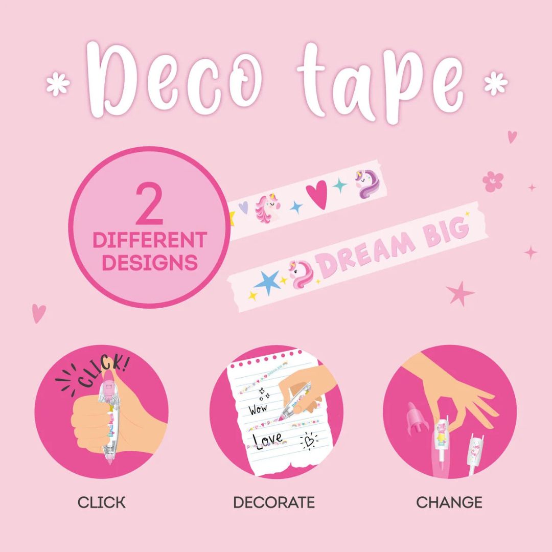 Unicorn Deco Tape Pen - Legami