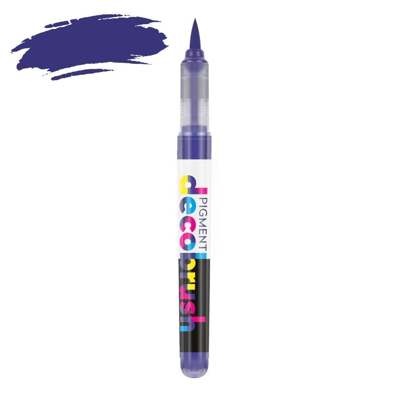 Karin Pigment Decobrush Opaque Brush Markers-Pens-Karin-Violet Blue