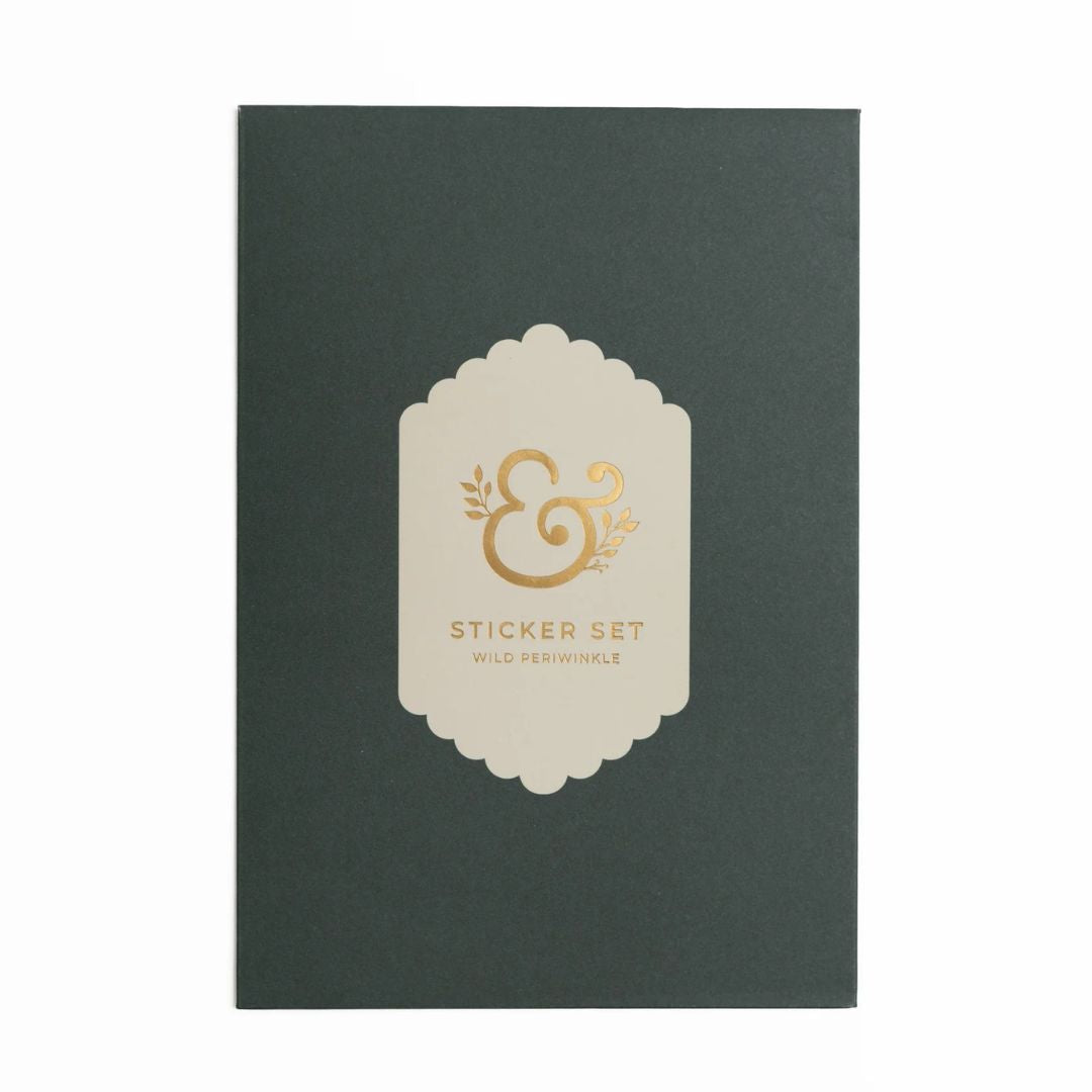 Wild Periwinkle Sticker Set