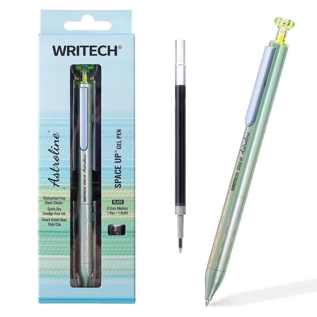Writech Astroline Gel Pen 0.7mm + Black Refill