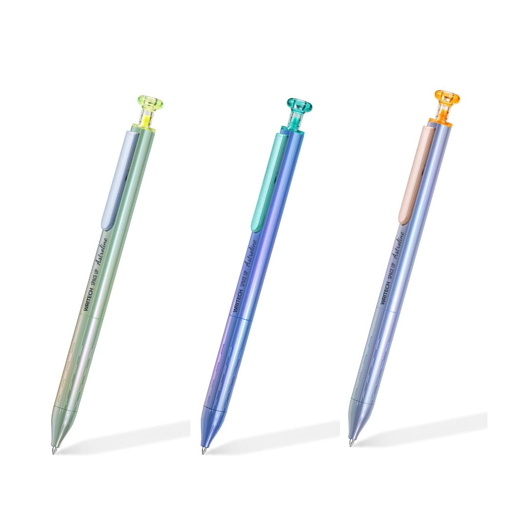 Writech Astroline Gel Pen 0.7mm + Black Refill