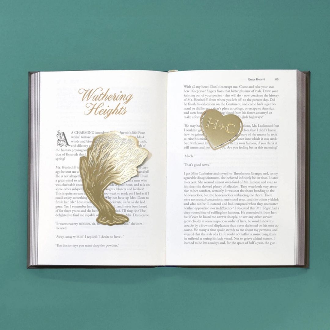 Metal Bookmarks Set of 2 Wuthering Heights