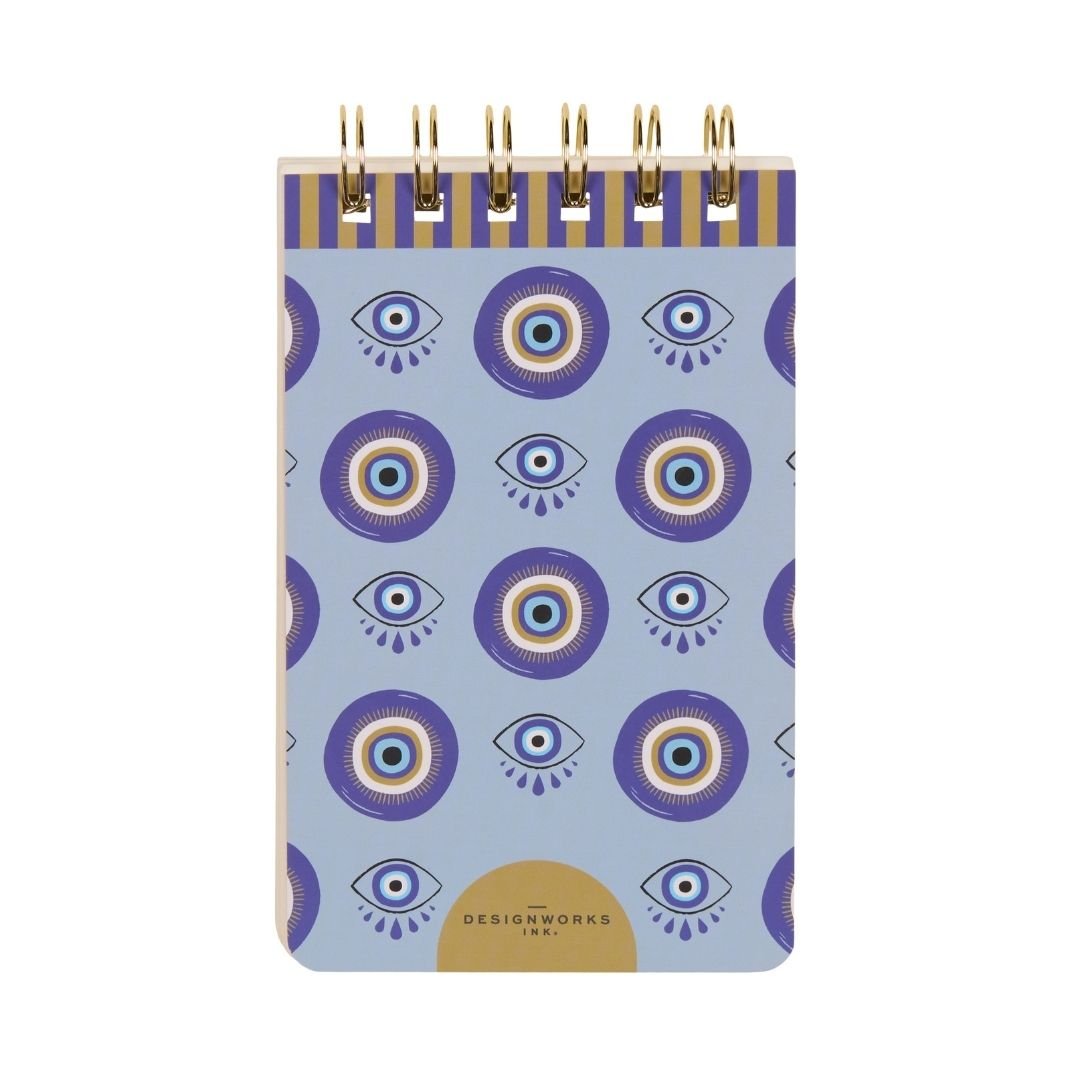 A Dopo Eye Twin Wire Notepad - Designworks Collective - Under the Rowan Trees