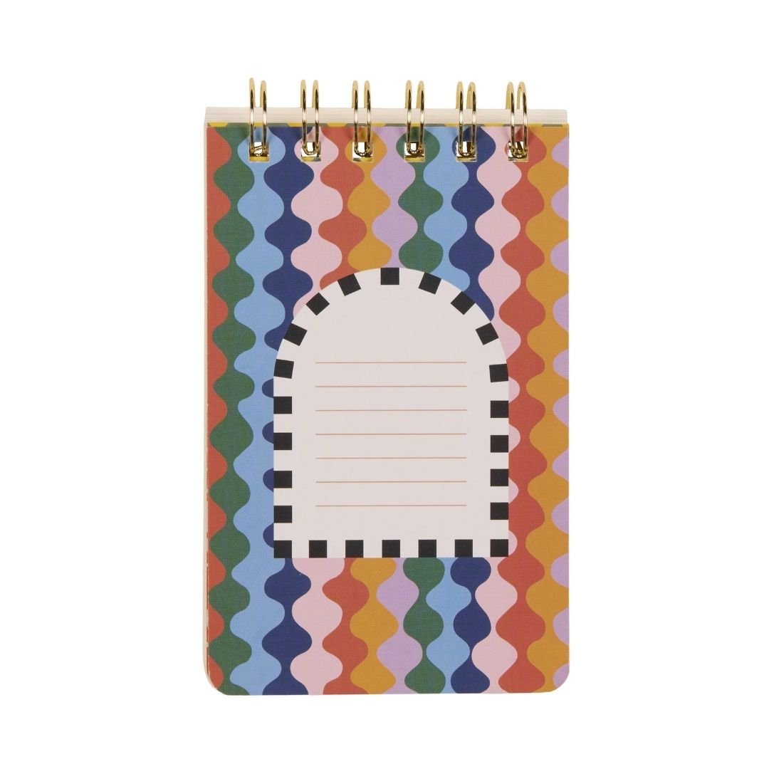 A Dopo Flower Twin Wire Notepad - Designworks Collective - Under the Rowan Trees