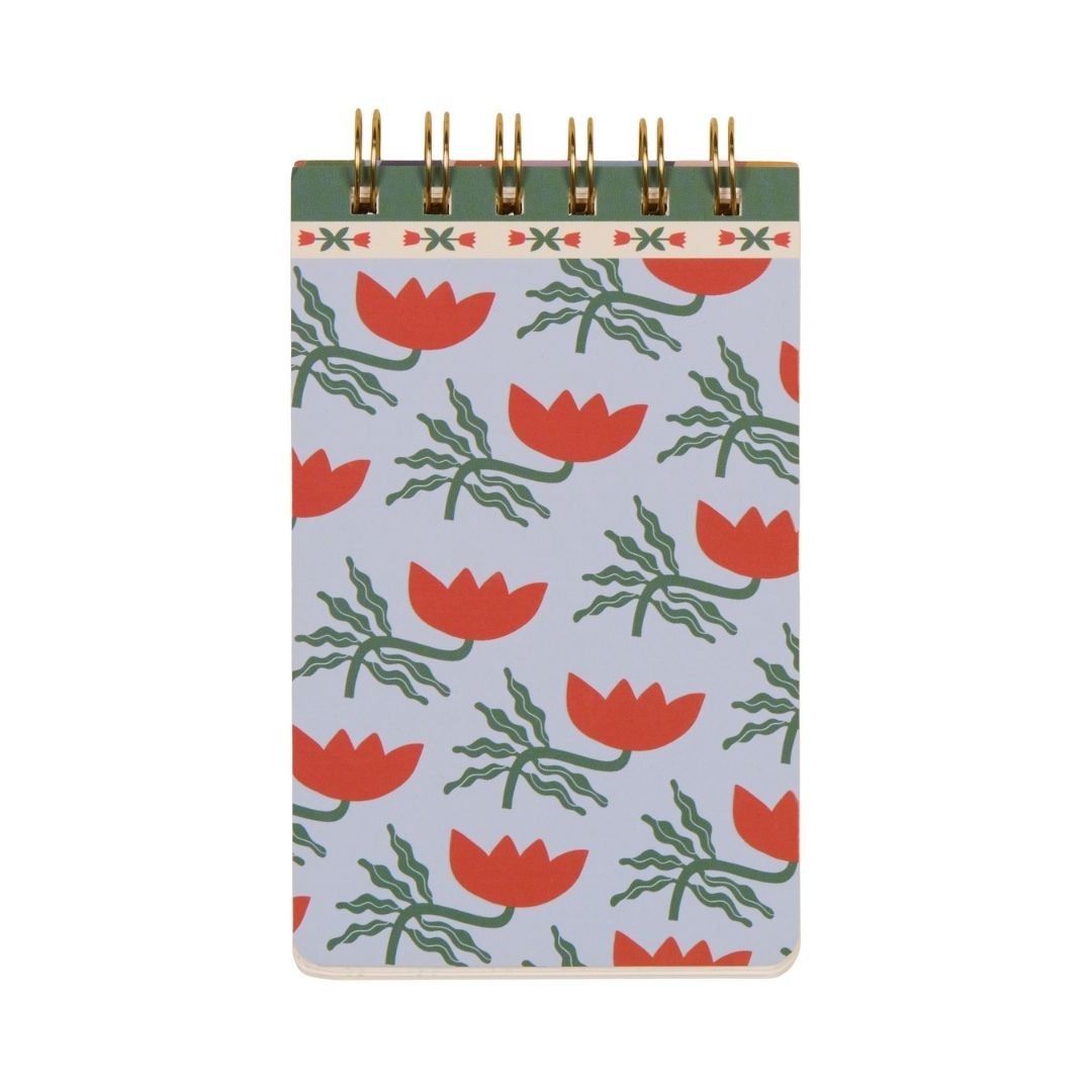 A Dopo Flower Twin Wire Notepad - Designworks Collective - Under the Rowan Trees