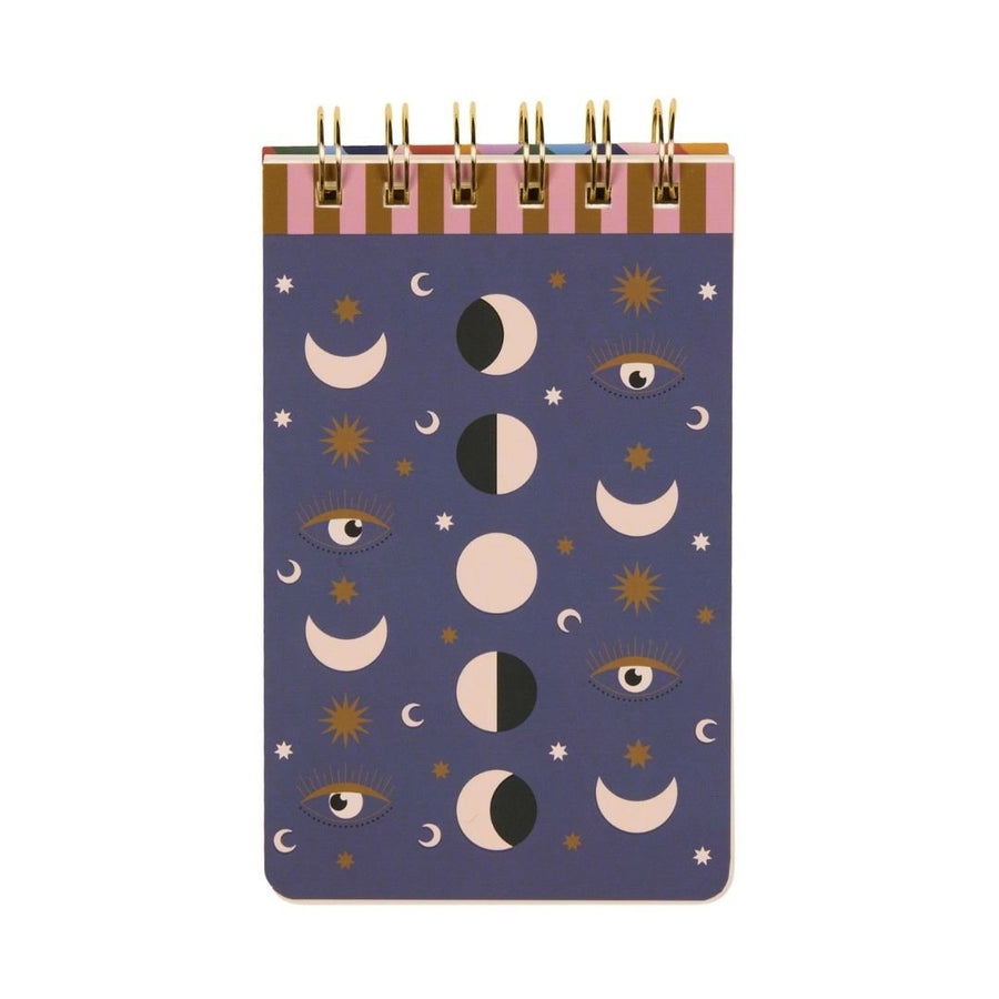 A Dopo Moon Phases Twin Wire Notepad - Designworks Collective - Under the Rowan Trees