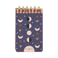 A Dopo Moon Phases Twin Wire Notepad - Designworks Collective - Under the Rowan Trees