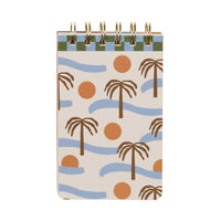 A Dopo Palm Twin Wire Notepad - Designworks Collective - Under the Rowan Trees