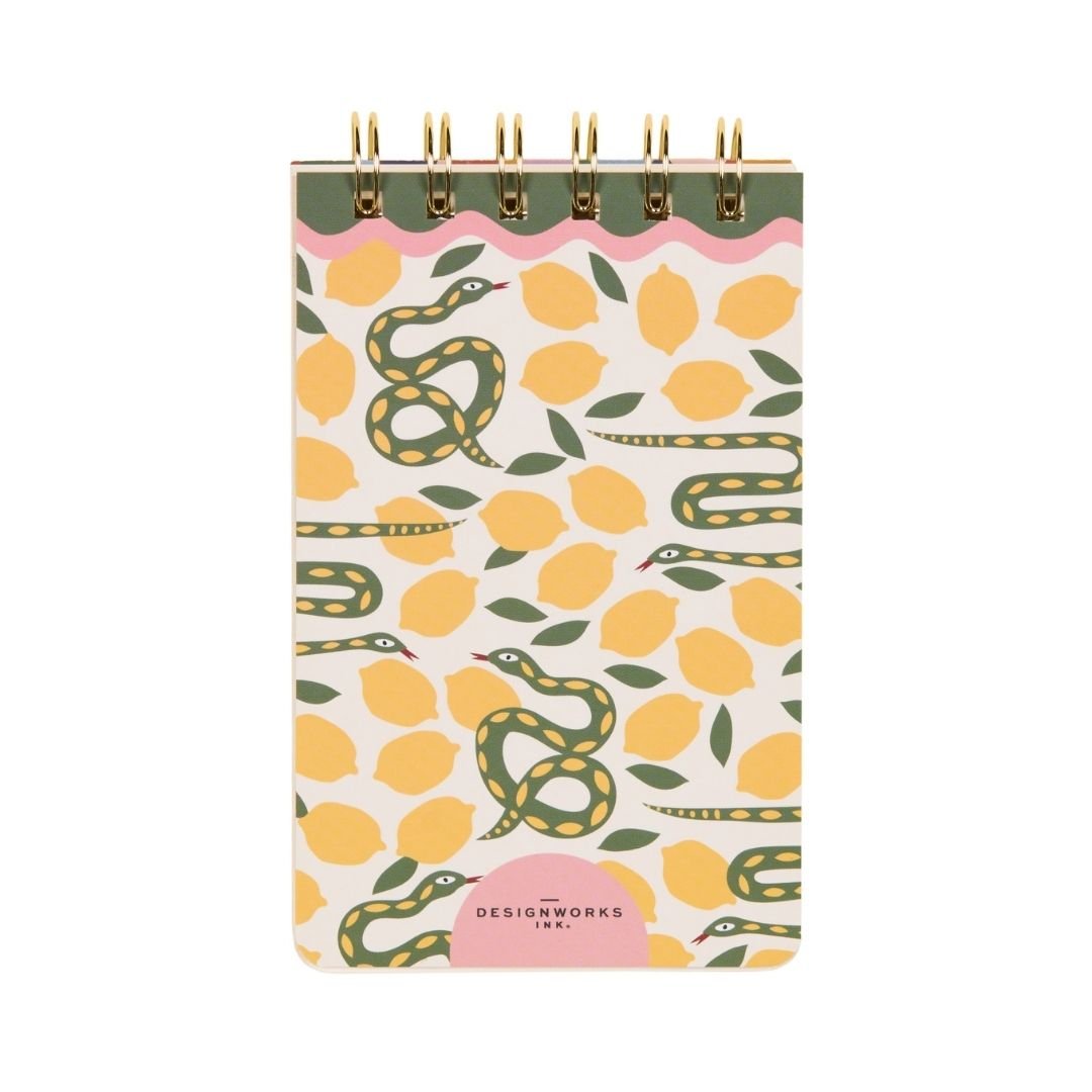 A Dopo Snake Twin Wire Notepad - Designworks Collective - Under the Rowan Trees