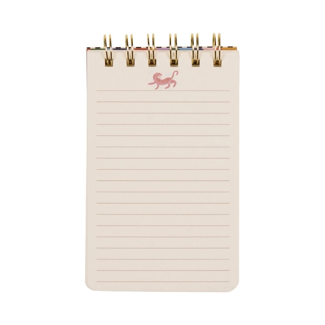 A Dopo Tiger Twin Wire Notepad - Designworks Collective - Under the Rowan Trees