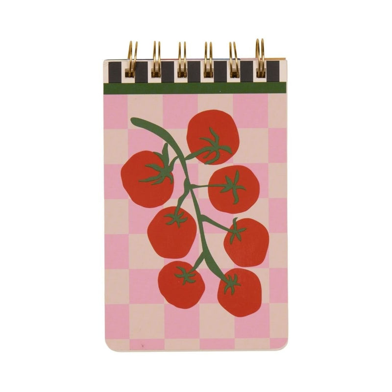 A Dopo Twin Wire Notepad-Notepads-Designworks Collective-Tomato