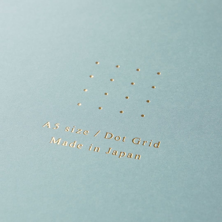 A5 Colour Dot Pad - Midori - Light Blue - Under the Rowan Trees