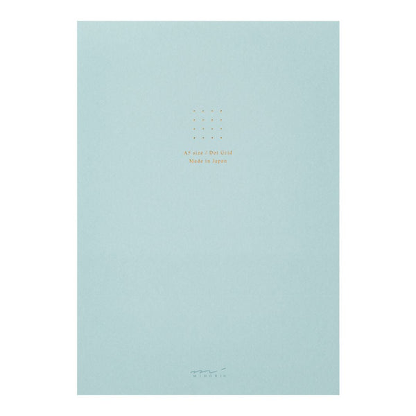 A5 Colour Dot Pad - Midori - Light Blue - Under the Rowan Trees