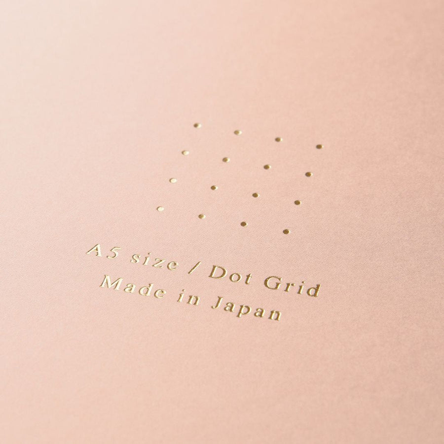 A5 Colour Dot Pad - Midori - Light Pink - Under the Rowan Trees