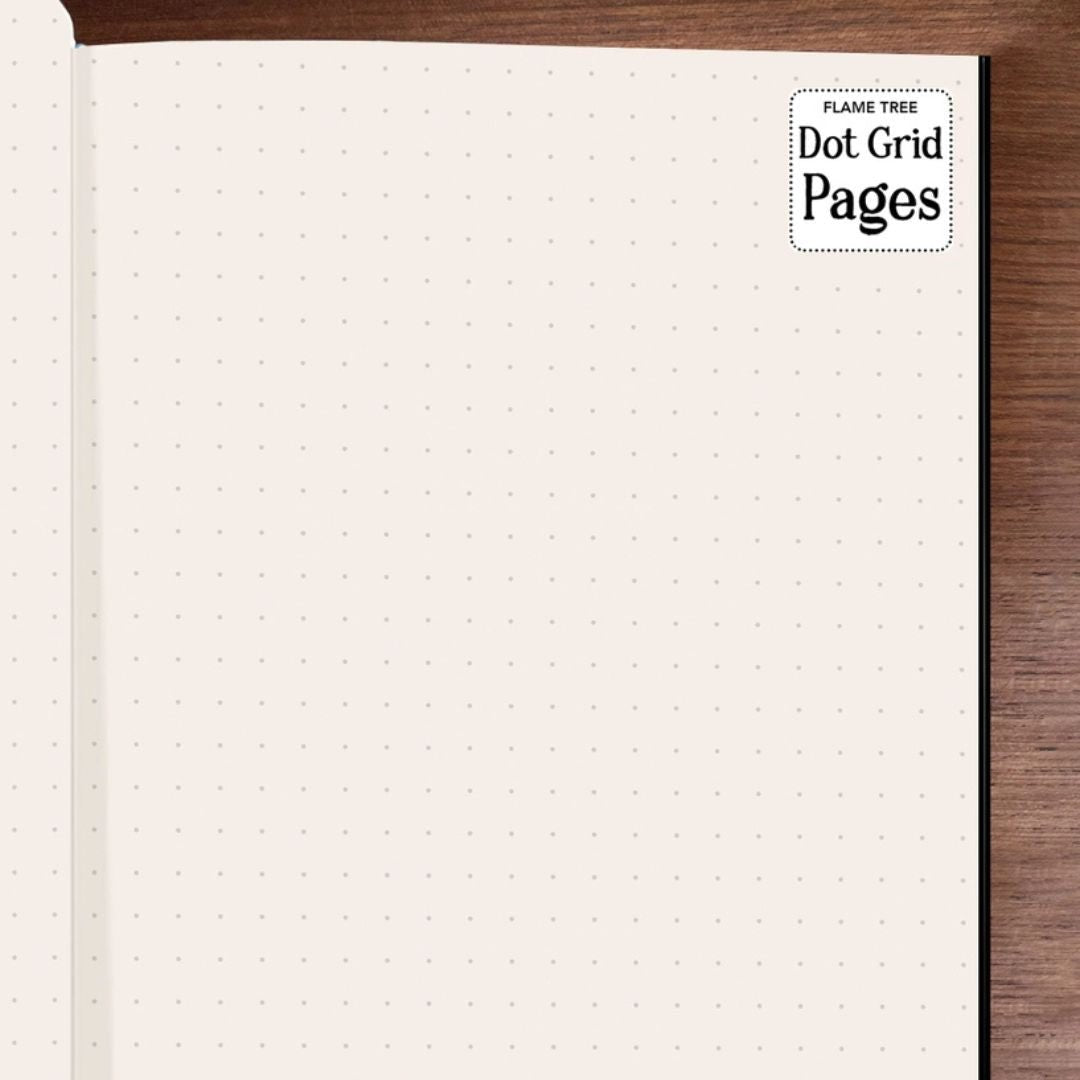 A5 Dot Grid Notebook Bee - Jade Mosinski - Flame Tree