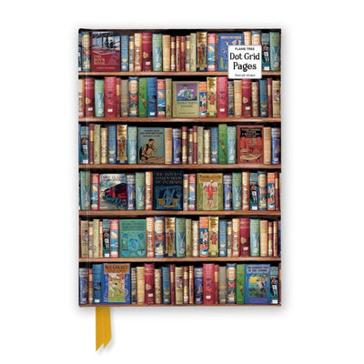A5 Dot Grid Notebook Hobbies & Pastimes Bookshelves Foiled Journal - Flame Tree