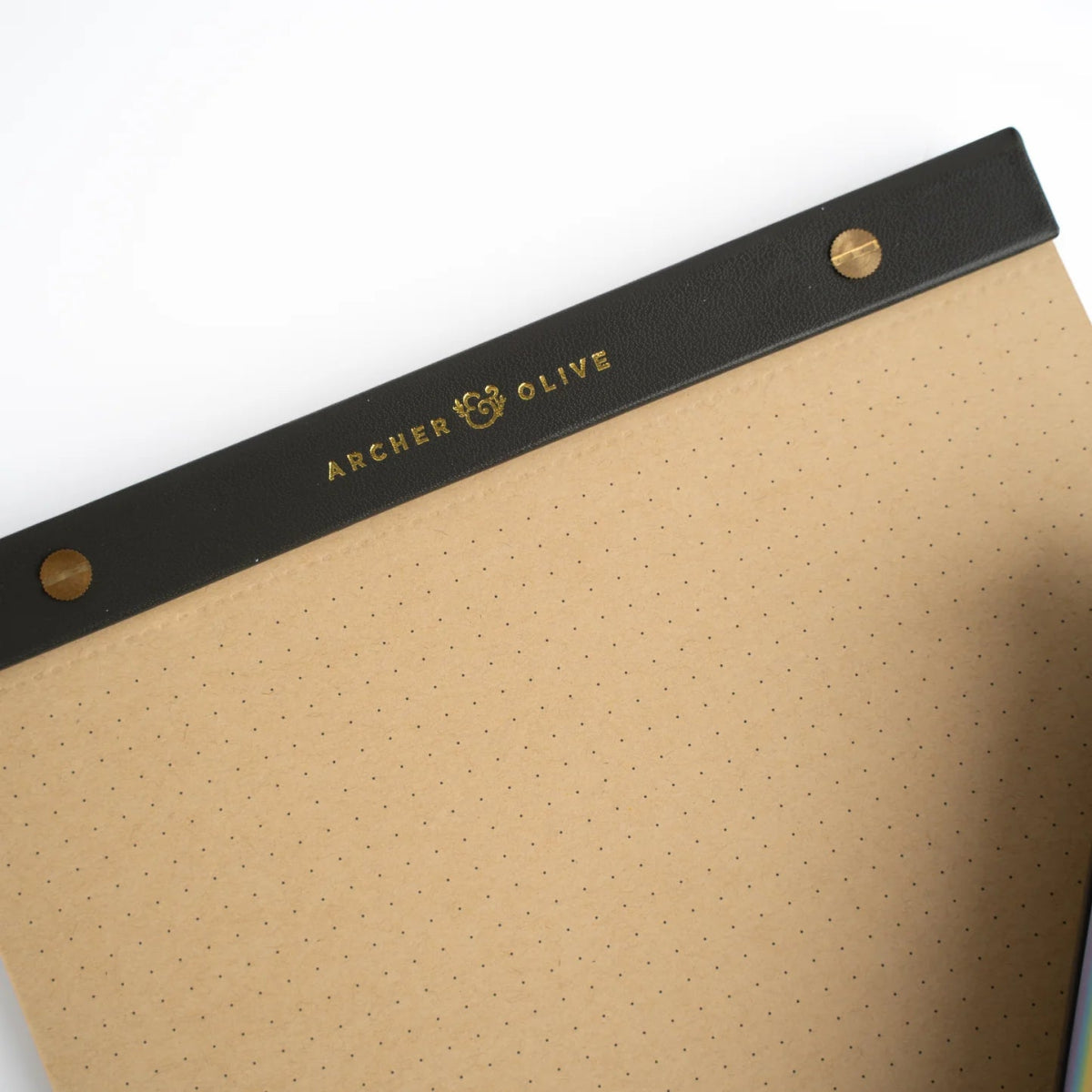 A5 Dot Grid Notepad - Kraft - Archer & Olive