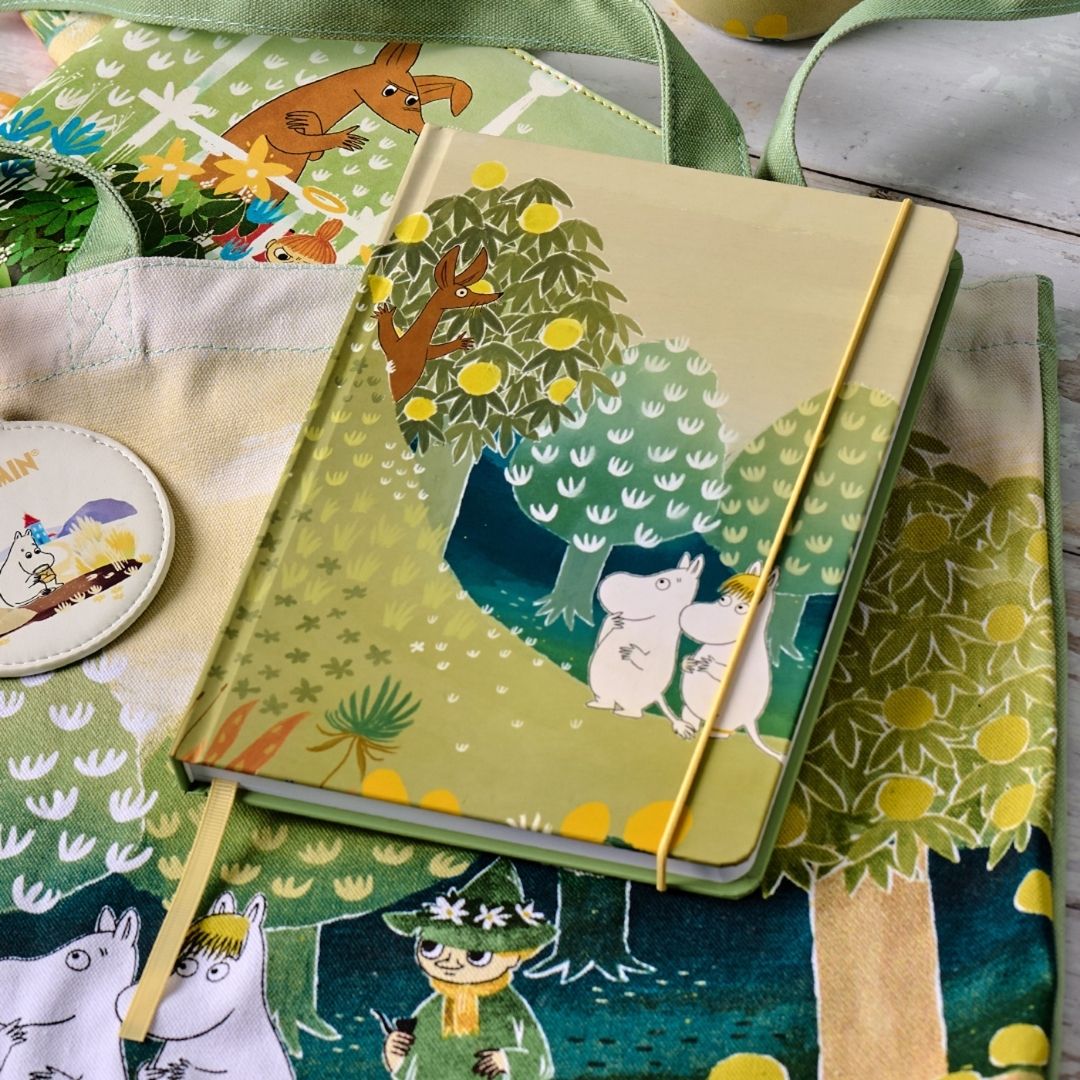 A5 Hardcover Lined Notebook - Moomin - Half Moon Bay
