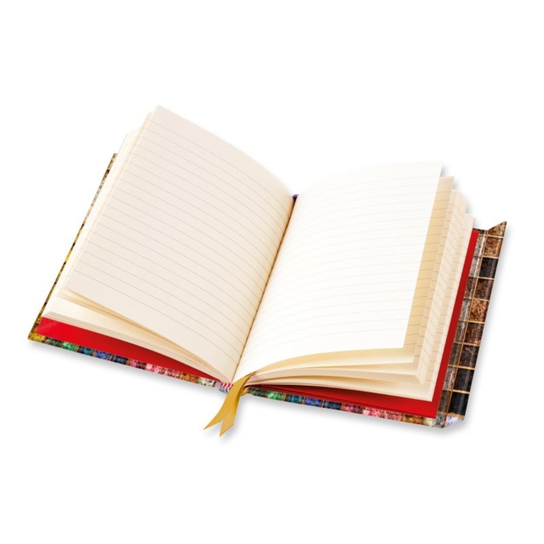 A5 Lined Journal Wall of Wool Royal School of Needlework - Flame Tree