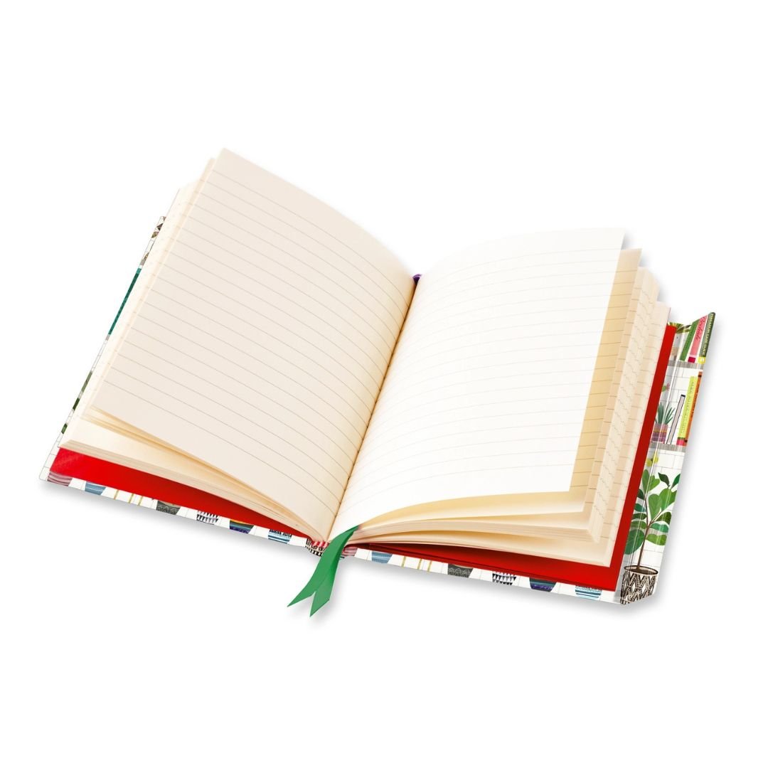 A5 Lined Notebook Books & Plants Georgia Breeze - Flame Tree