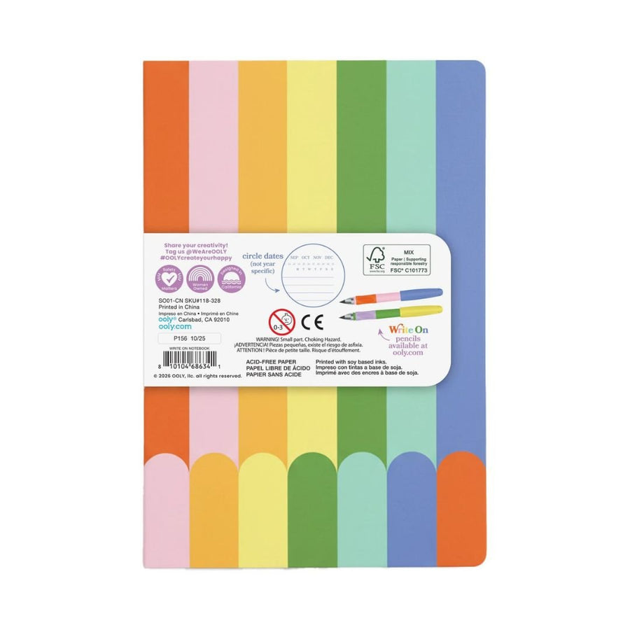 A5 Lined Notebook Write On - Ooly - Ooly