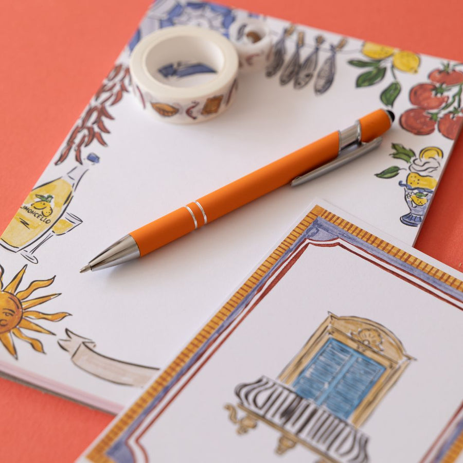 A5 Notepad Italian Summer - Under the Rowan Trees