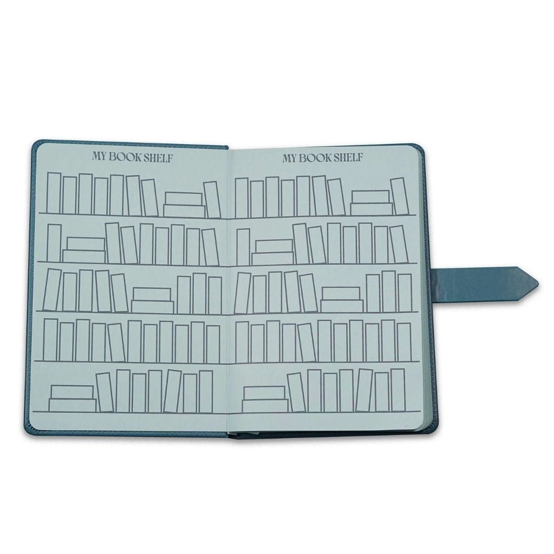 A5 Reading Journal - A Book A Day Keeps Reality Away - Half Moon Bay
