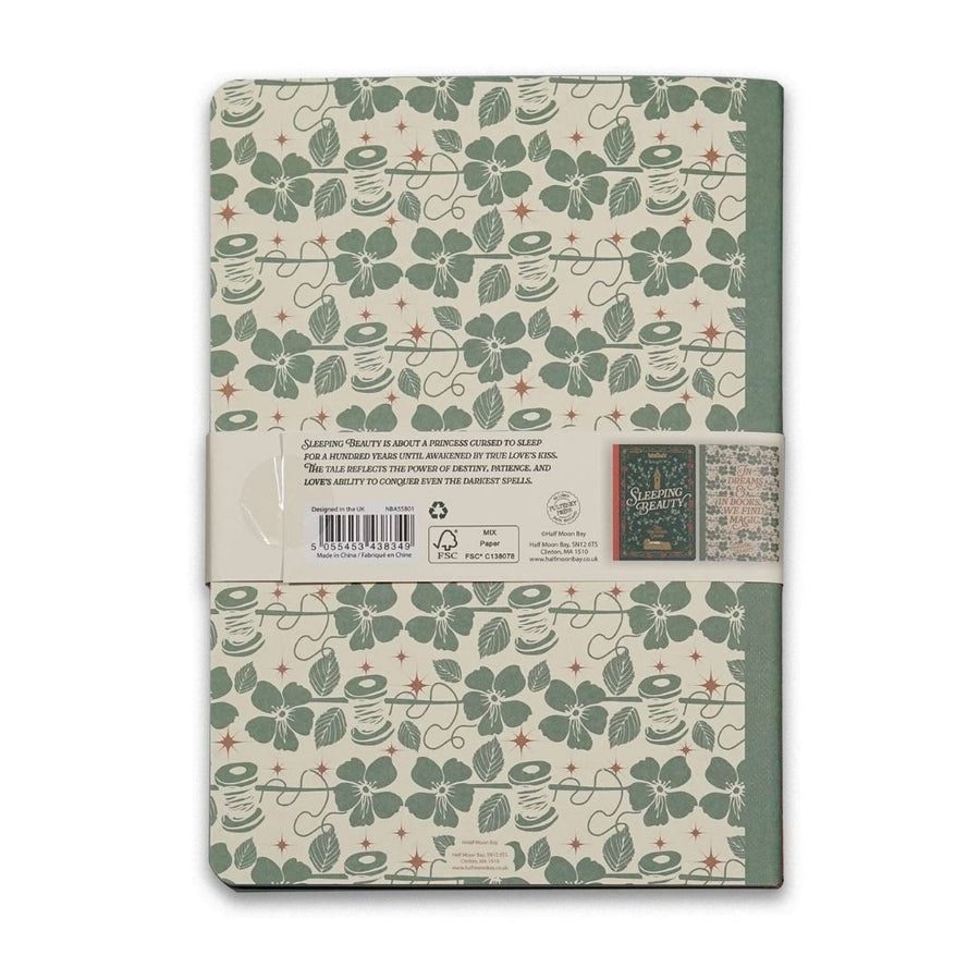 A5 Sleeping Beauty Lined Notebooks - Set of 2 - Half Moon Bay