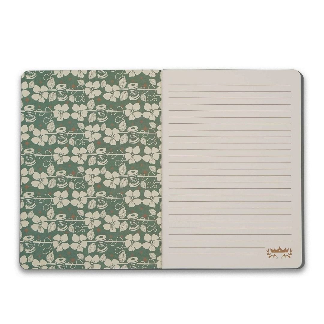 A5 Sleeping Beauty Lined Notebooks - Set of 2 - Half Moon Bay