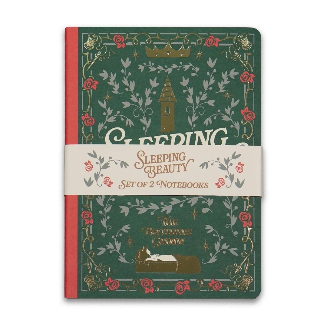 A5 Sleeping Beauty Lined Notebooks - Set of 2 - Half Moon Bay