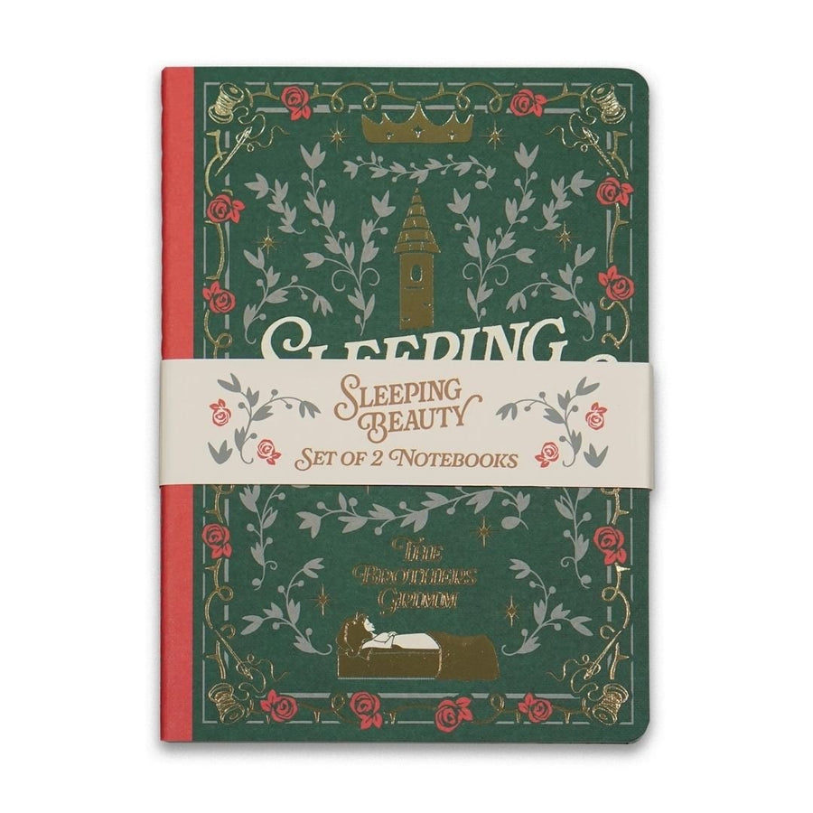 A5 Sleeping Beauty Lined Notebooks - Set of 2 - Half Moon Bay